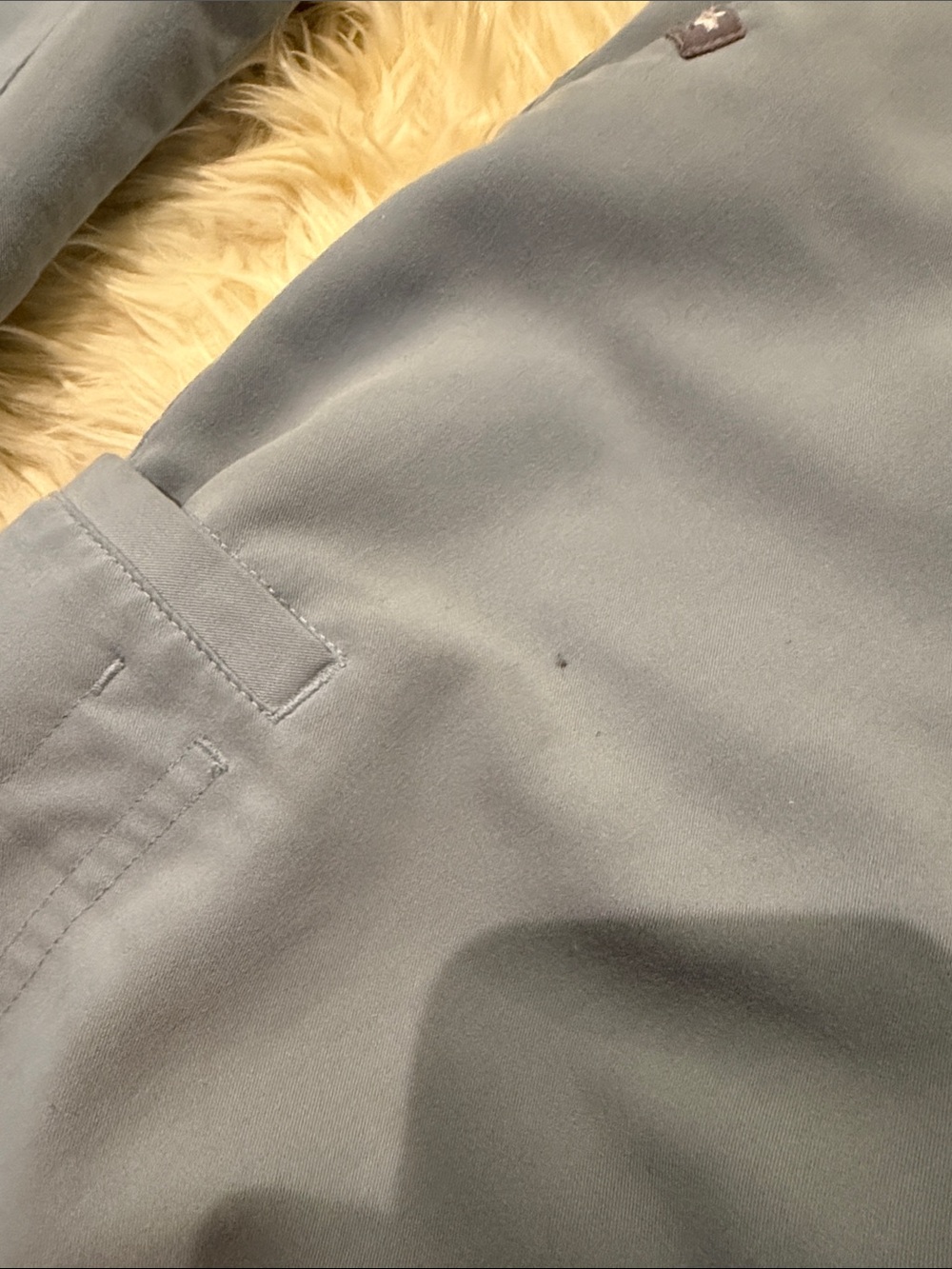 FIGS Dusty Blue Scrub Jogger set - Catarina top and jogger bottom - Picture 7 of 8